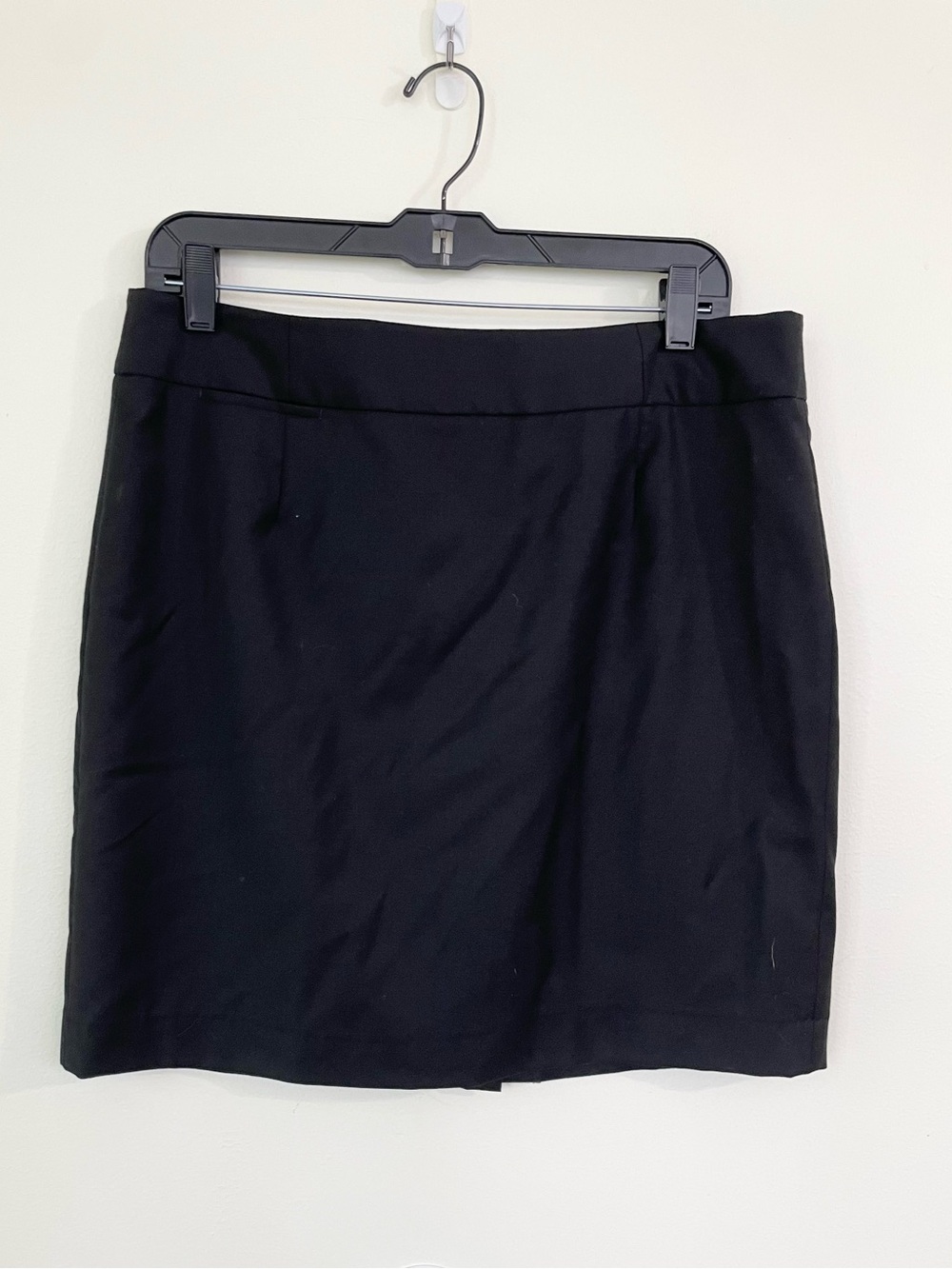 J Crew Y2K 100% Wool Mini Skirt Sz 12 Classic Fitted Academia Dark Romance Prep